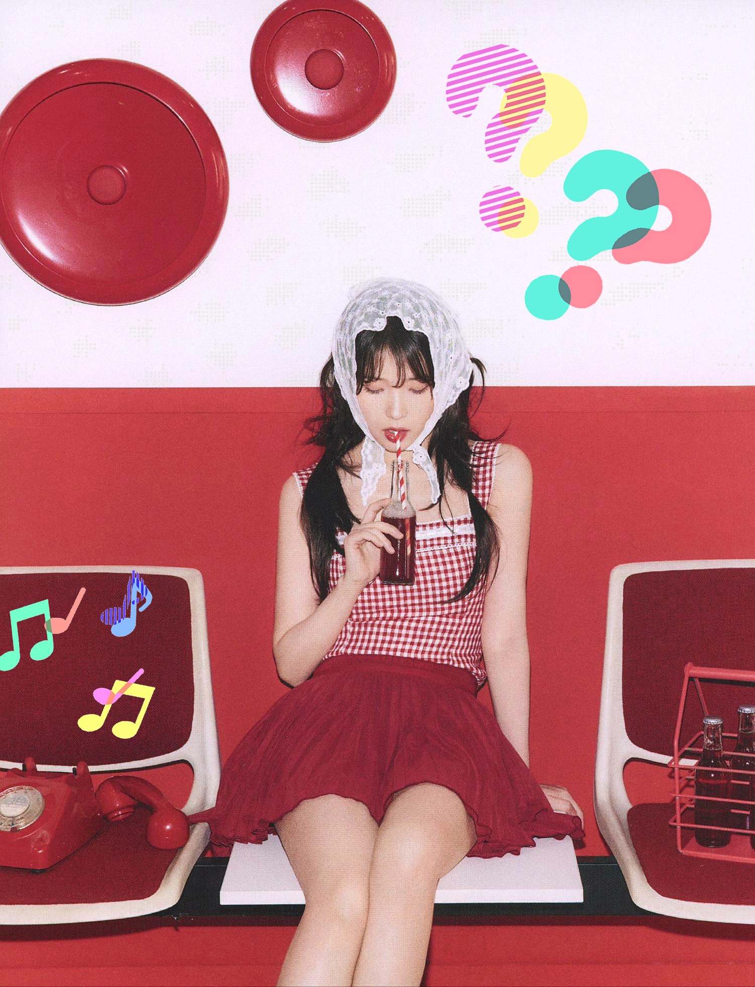 A moment captured by IU's fan