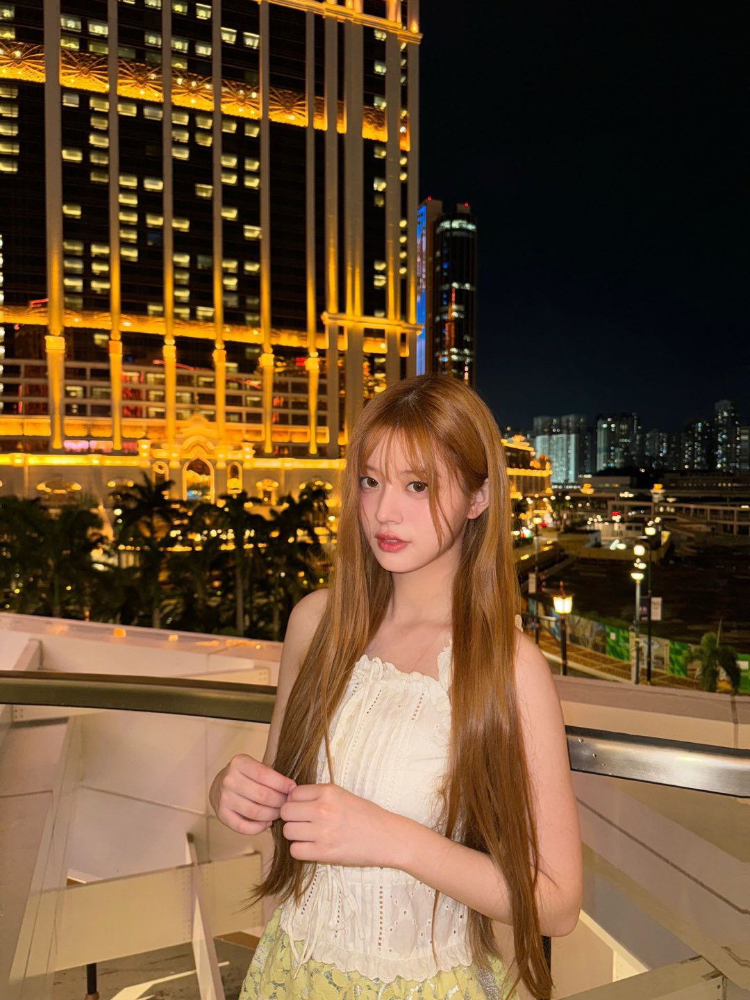 A moment captured by Minju (ILLIT)'s fan