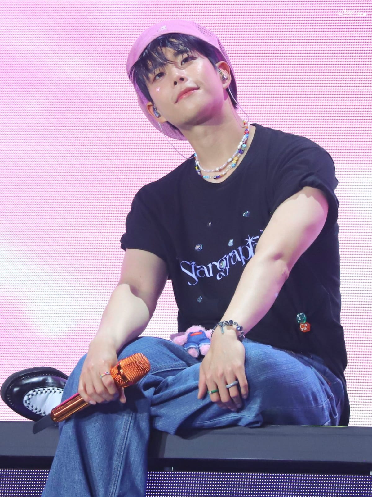 A moment captured by ASTRO's fan