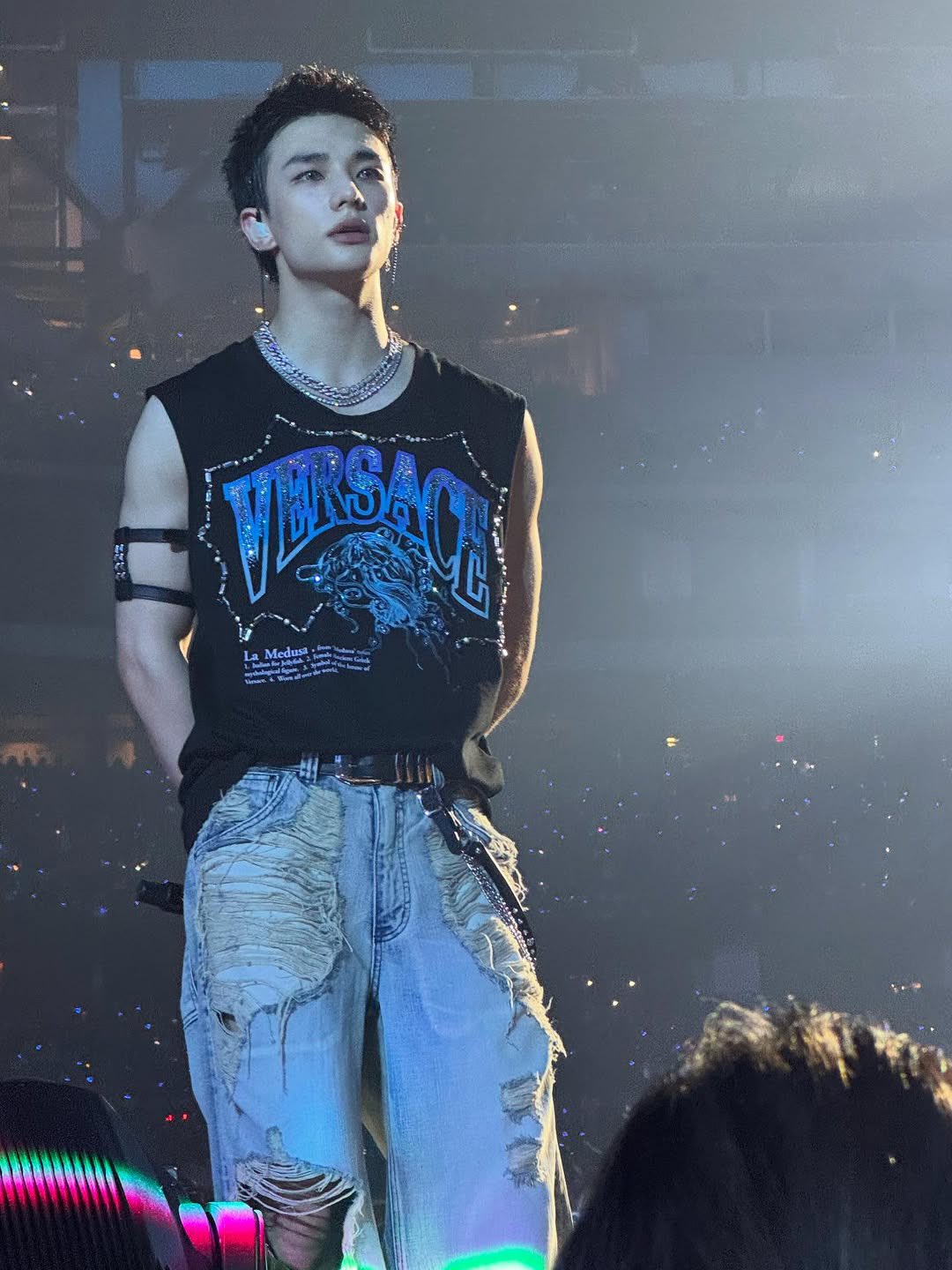 Behind-the-scenes cut of Hyunjin (Stray Kids)