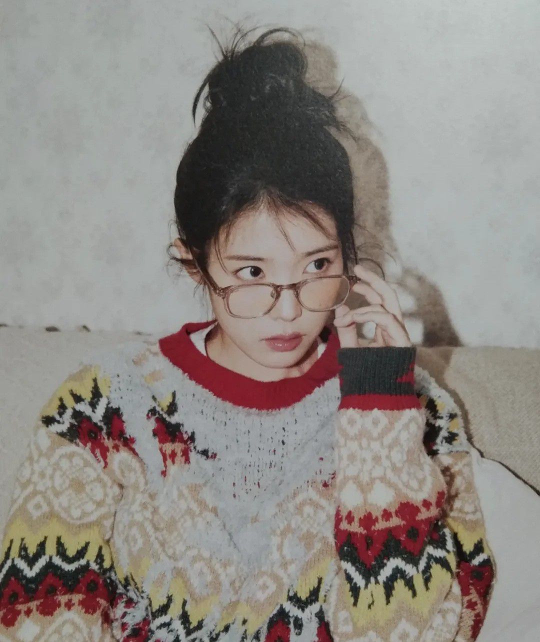 Momen yang diabadikan oleh penggemar IU