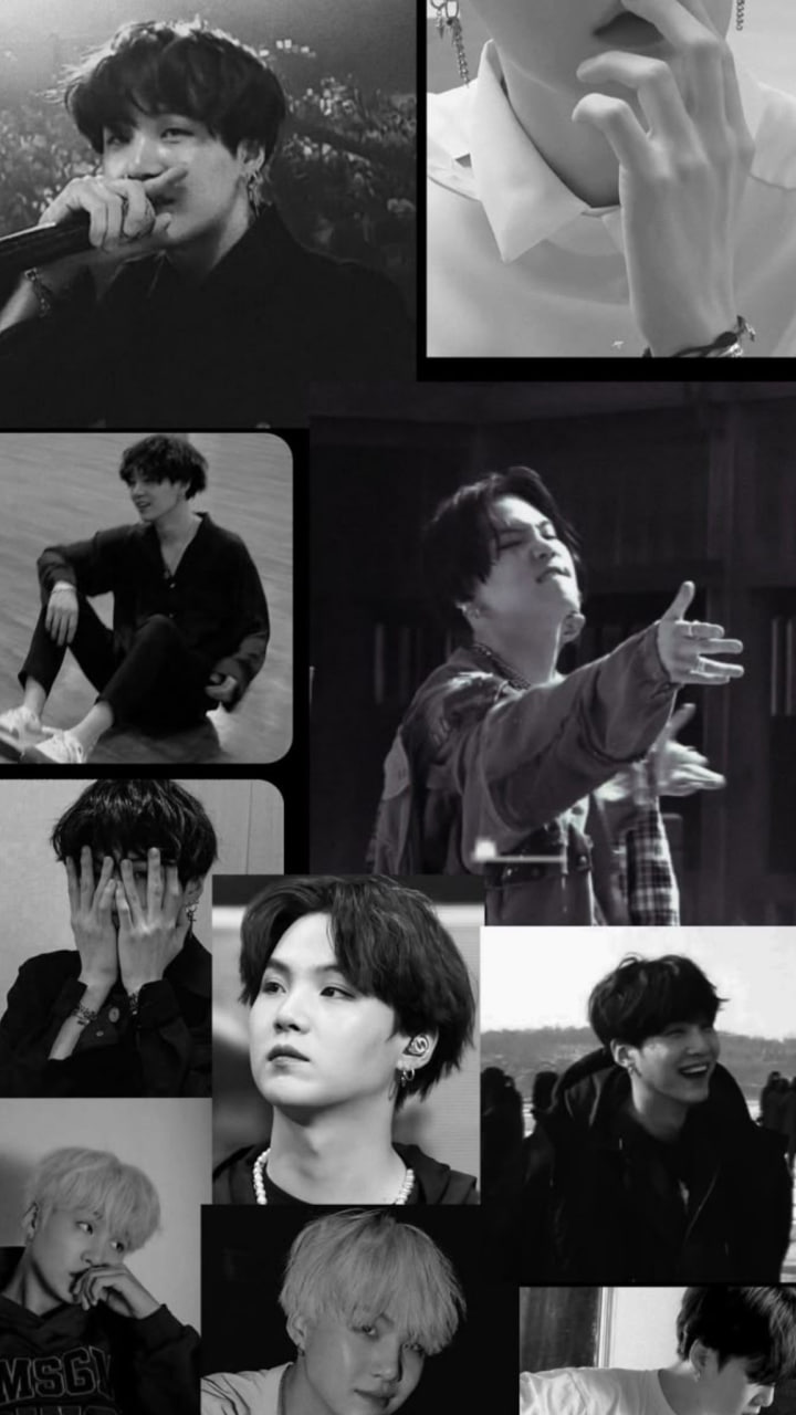 Fan-made special wallpaper for SUGA (BTS)