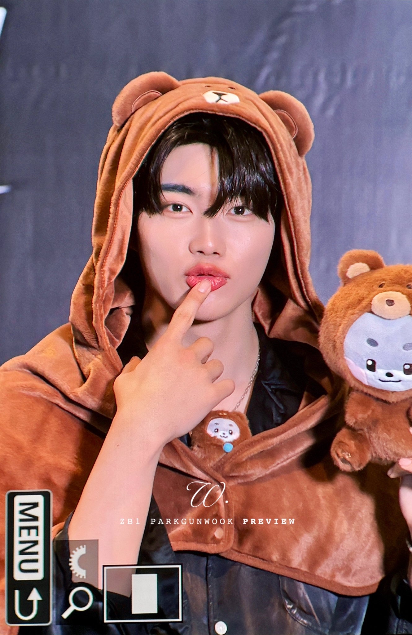 Behind-the-scenes cut of Park Gunwook (ZEROBASEONE)