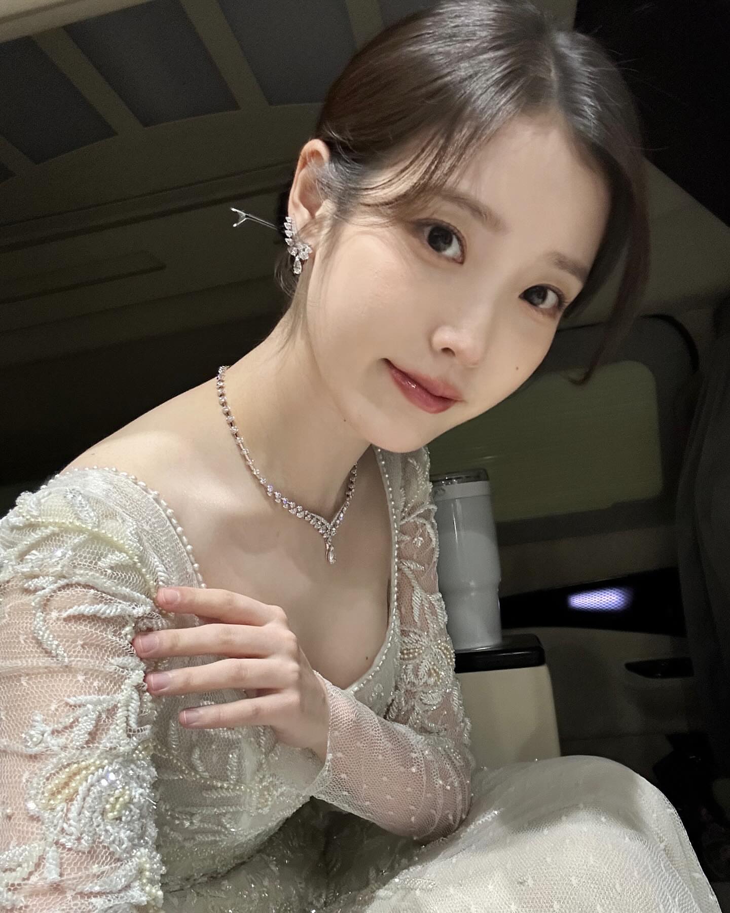 A moment captured by IU's fan