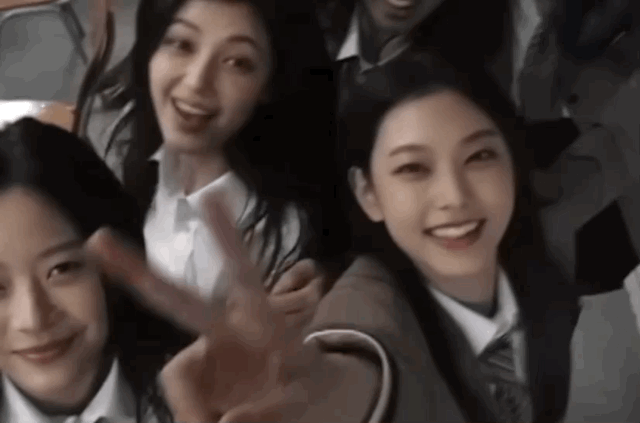 A moment captured by NewJeans's fan