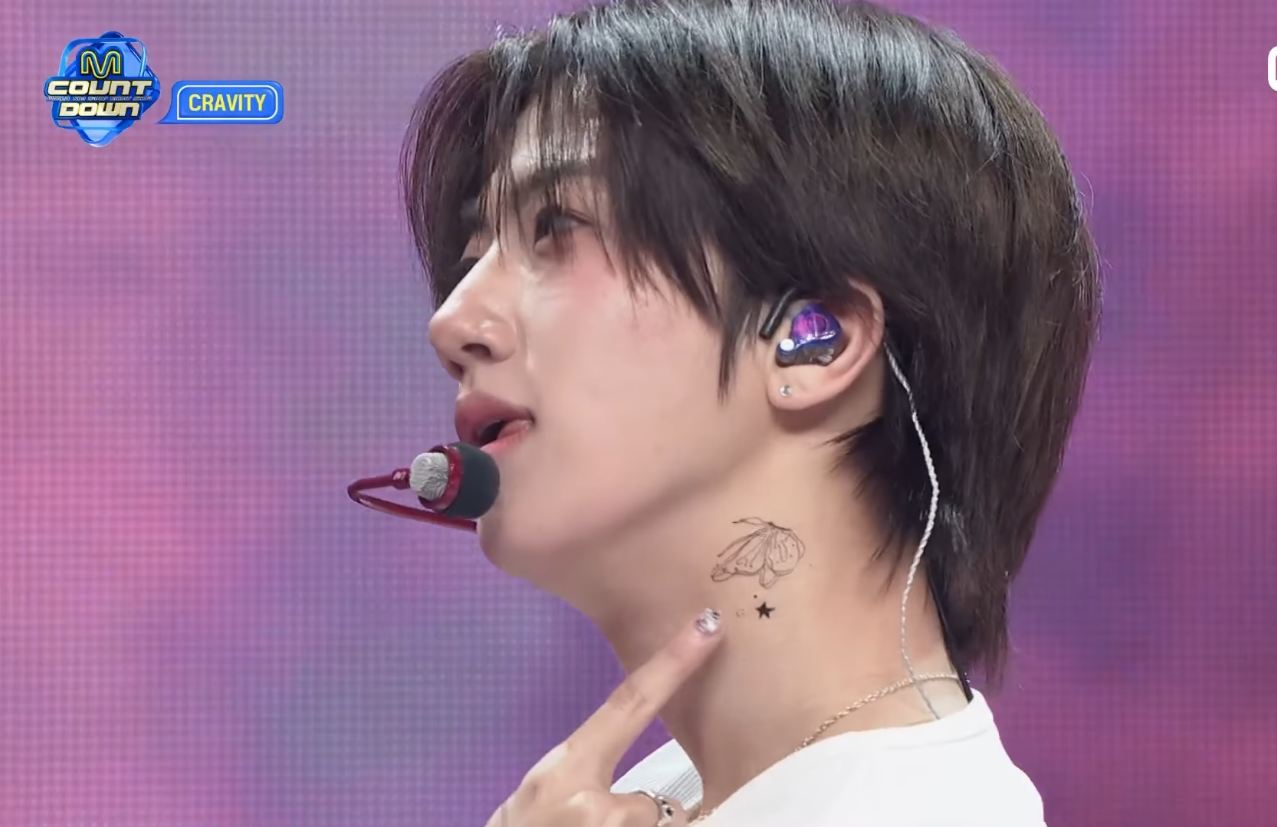 Recent activity shot of Wonjin (CRAVITY)