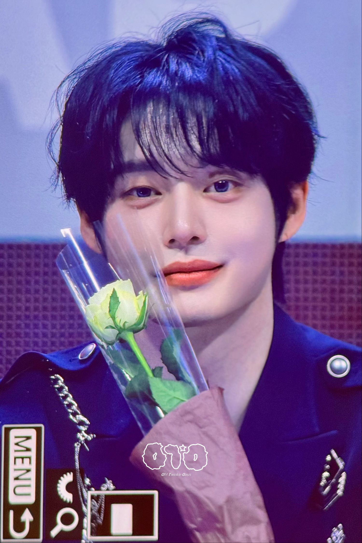 Behind-the-scenes cut of Kim Jiwoong (ZEROBASEONE)