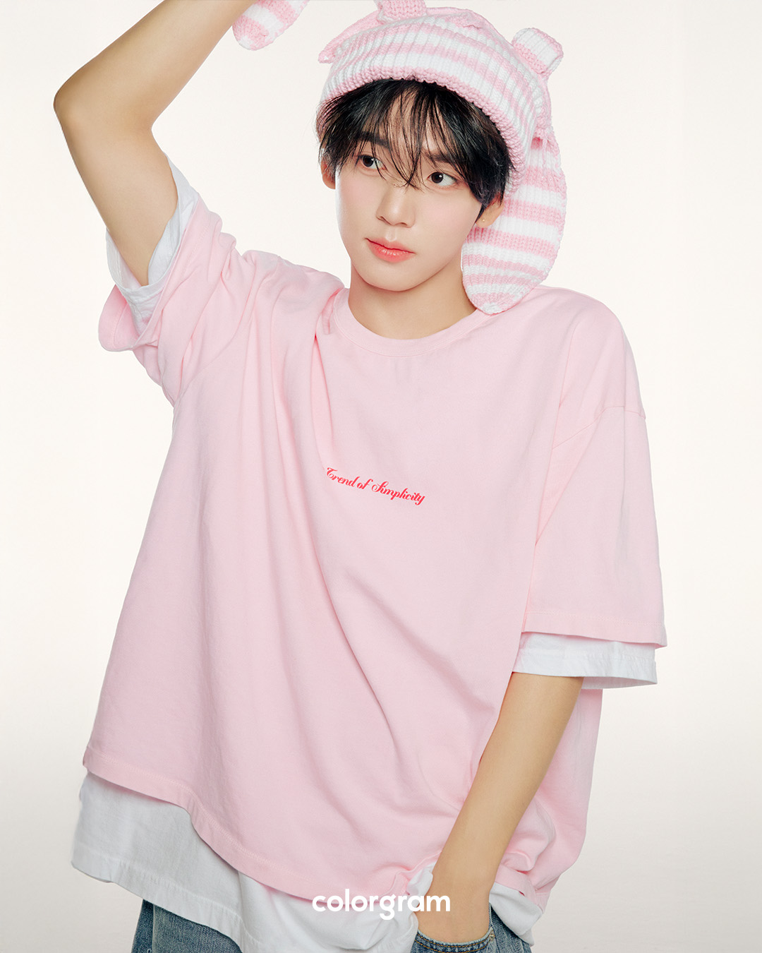 Recent activity shot of Han Yujin (ZEROBASEONE)