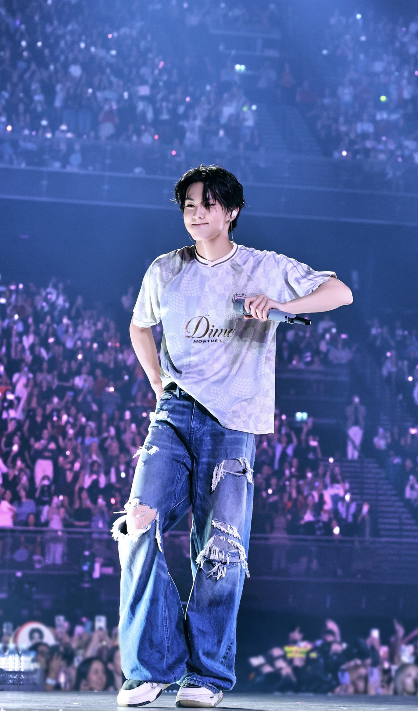 A moment captured by Jungwon (ENHYPEN)'s fan