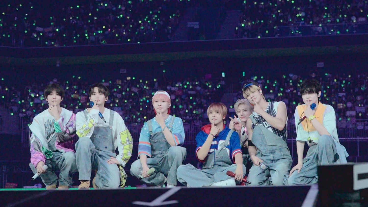 A moment captured by NCT DREAM's fan