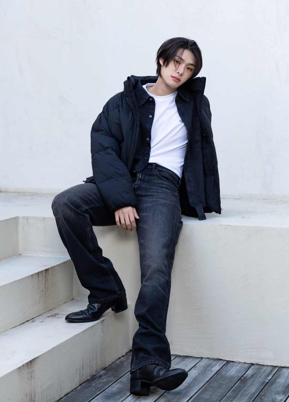 Recent activity shot of Mingi (ATEEZ)