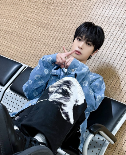 A moment captured by Yechan (Xikers)'s fan