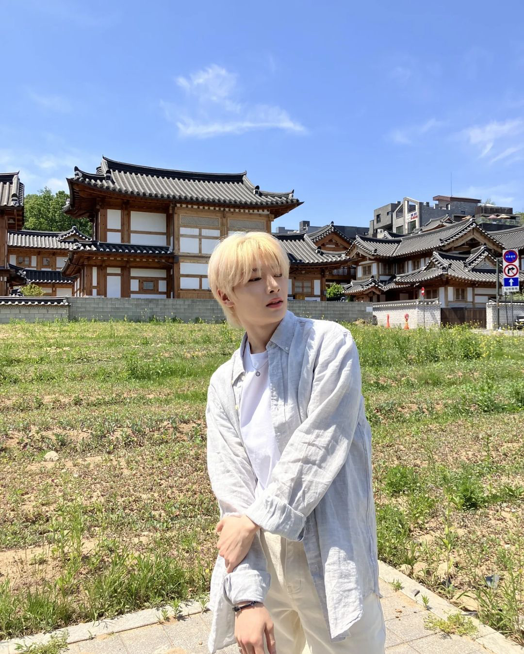 A moment captured by I.N (Stray Kids)'s fan
