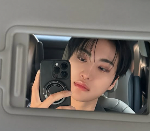 A moment captured by Seonghwa (ATEEZ)'s fan