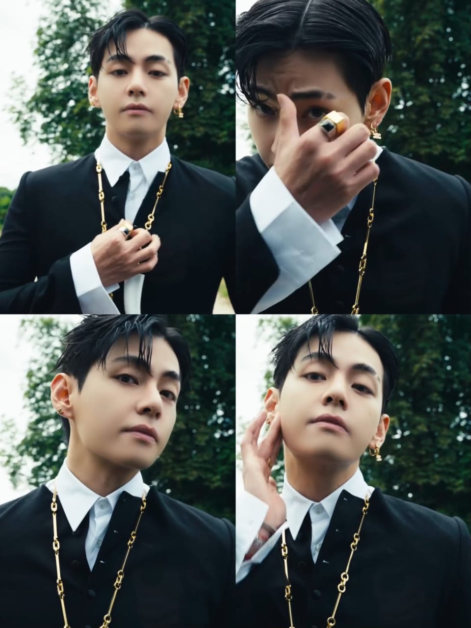 Recent activity shot of V (BTS)