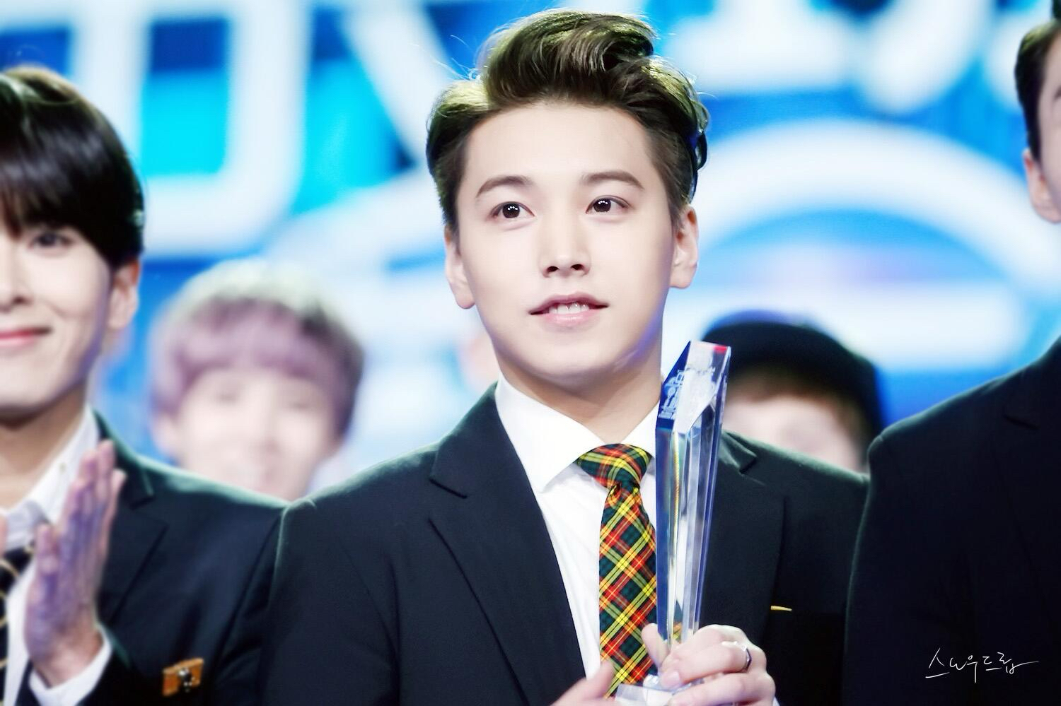 A moment captured by Sungmin (Super Junior)'s fan