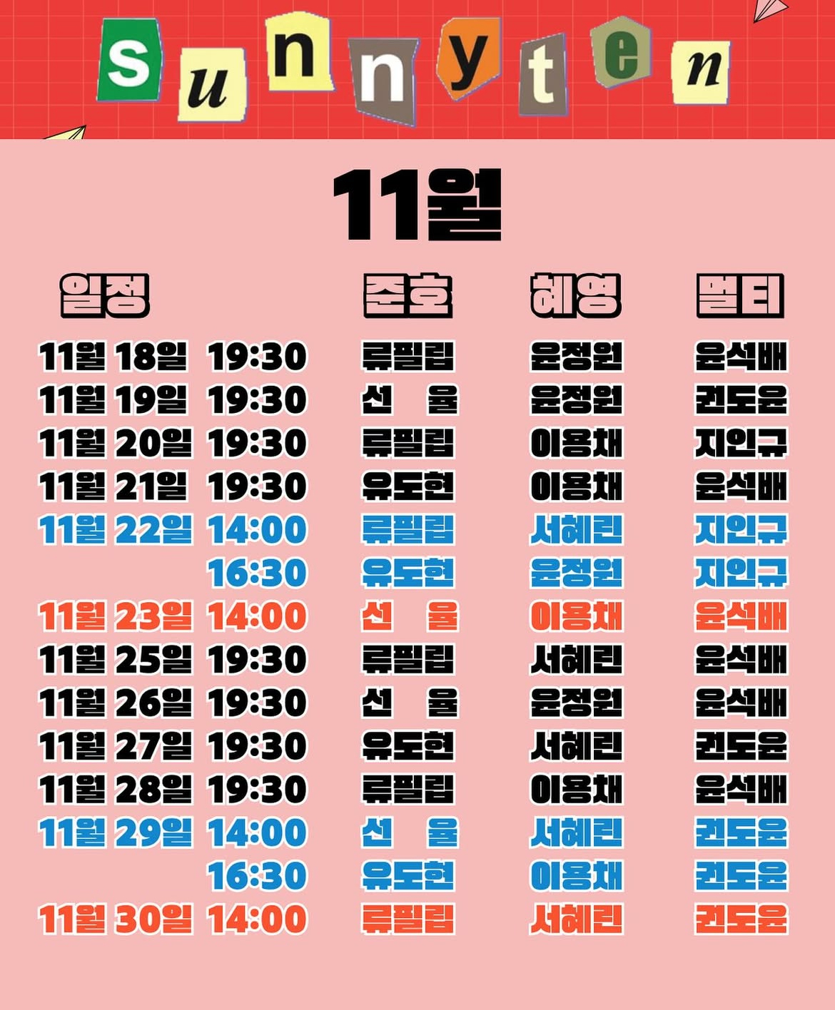 A moment captured by Sunyoul (UP10TION)'s fan