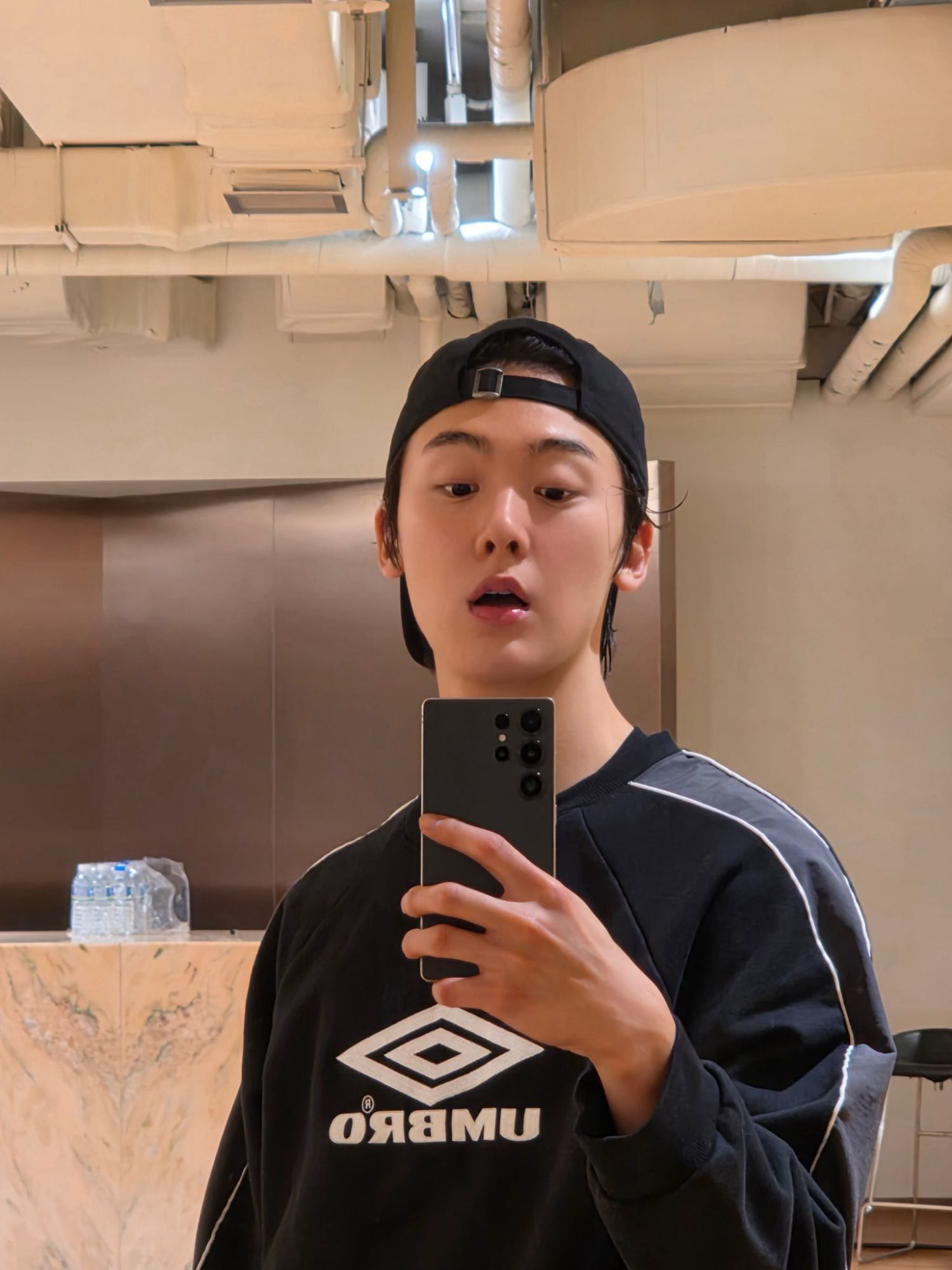 A moment captured by Sanha (ASTRO)'s fan