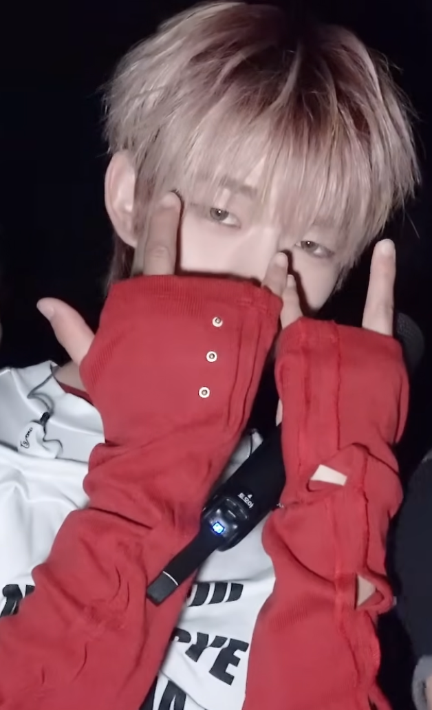 Recent activity shot of Tomoya (NEXZ)