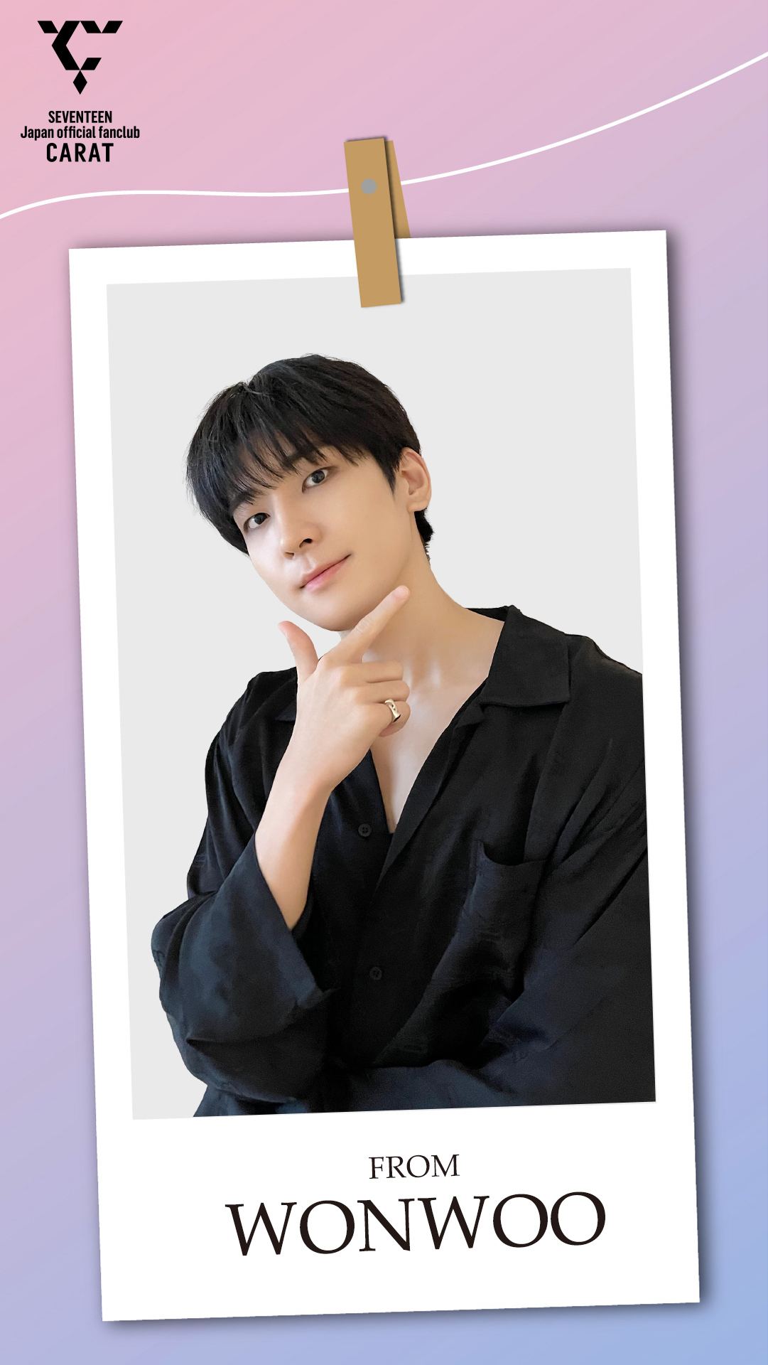 Fandom-recommended wallpaper image of Wonwoo (SEVENTEEN)