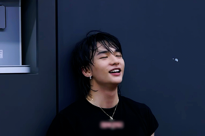 Behind-the-scenes cut of Hyunjin (Stray Kids)