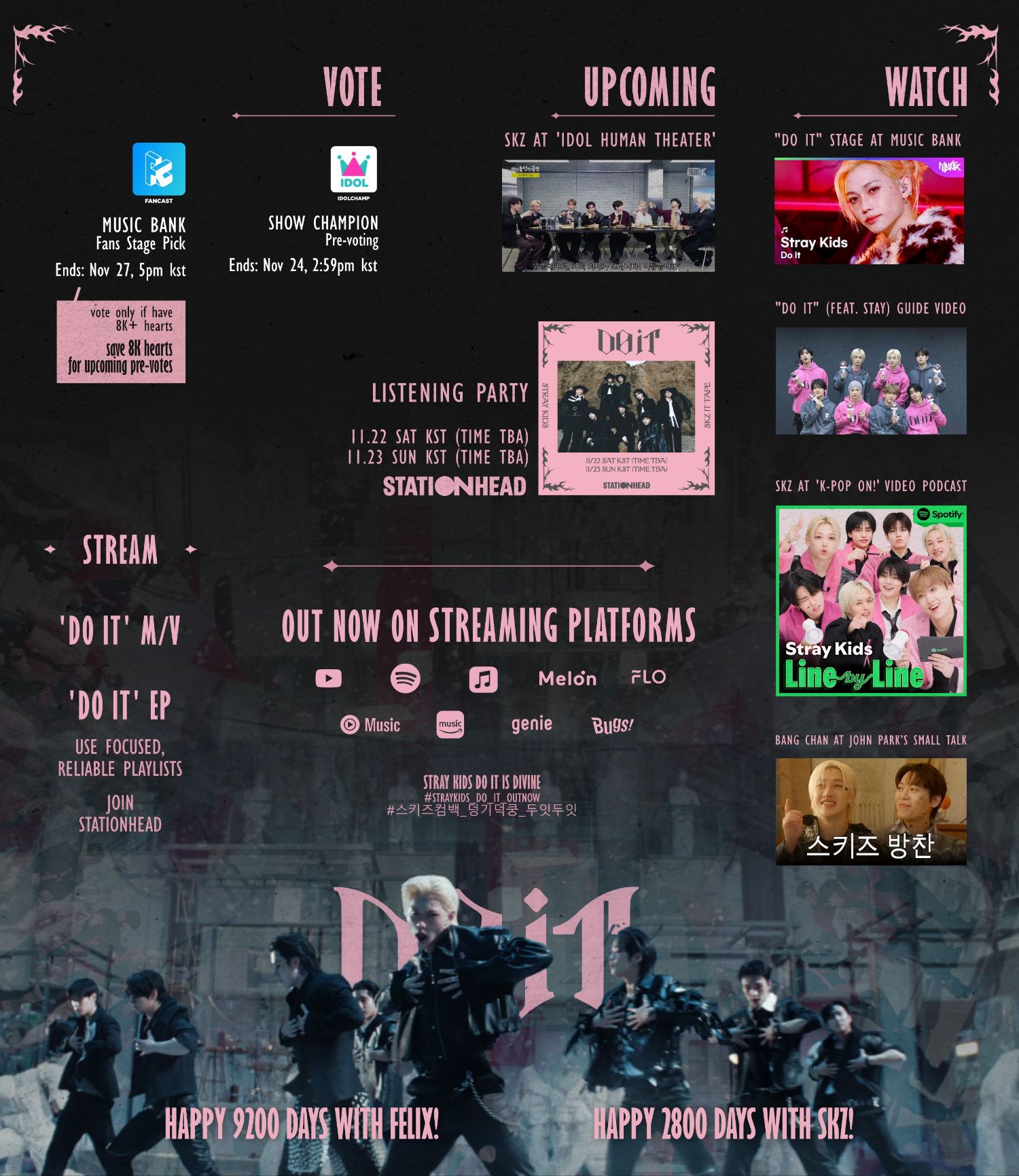 Behind-the-scenes cut of Stray Kids