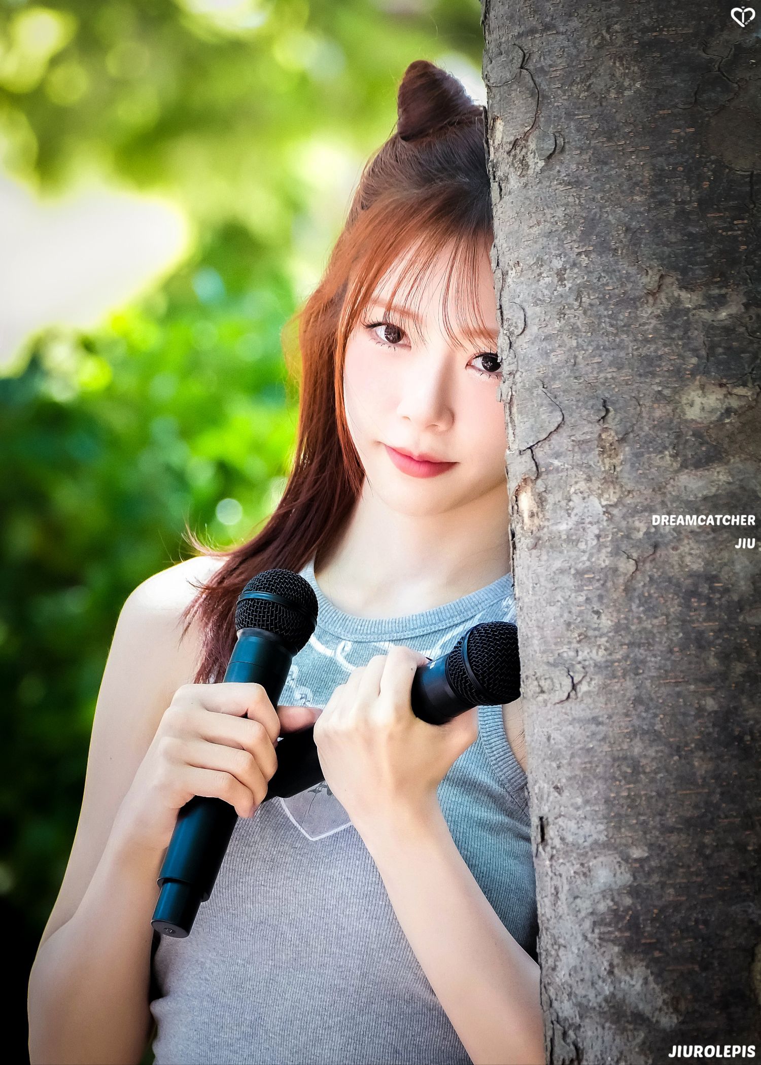 Recent activity shot of JI U (DREAMCATCHER)