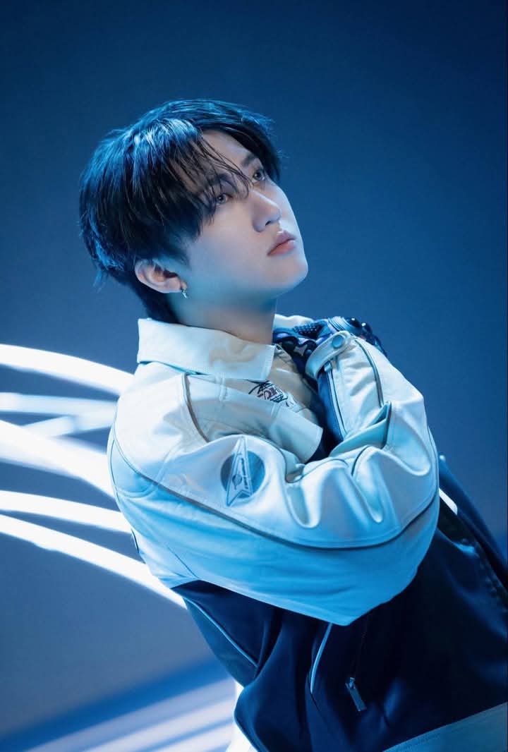 A moment captured by Changbin (Stray Kids)'s fan