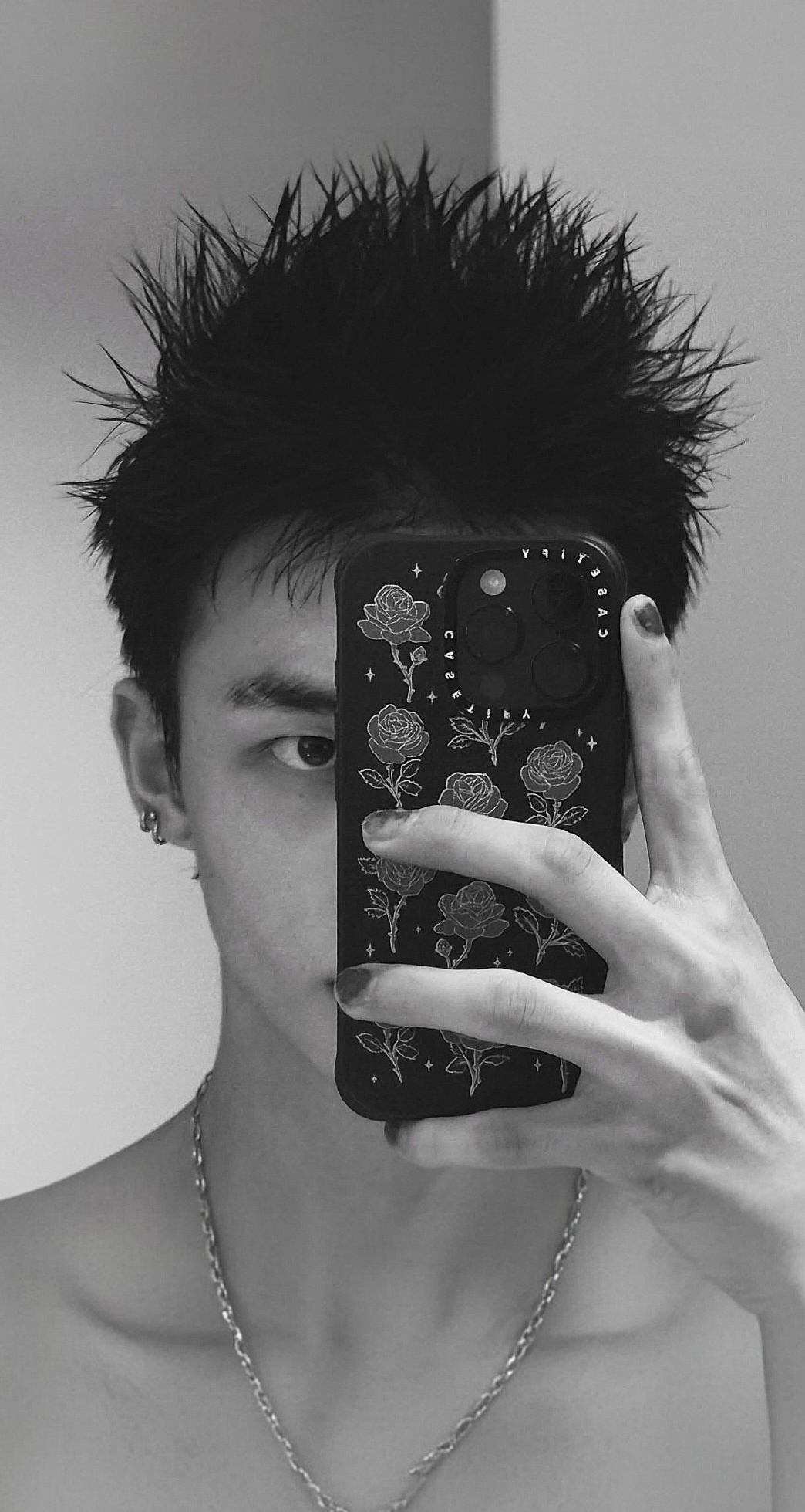 Recent activity shot of Hyunjin (Stray Kids)