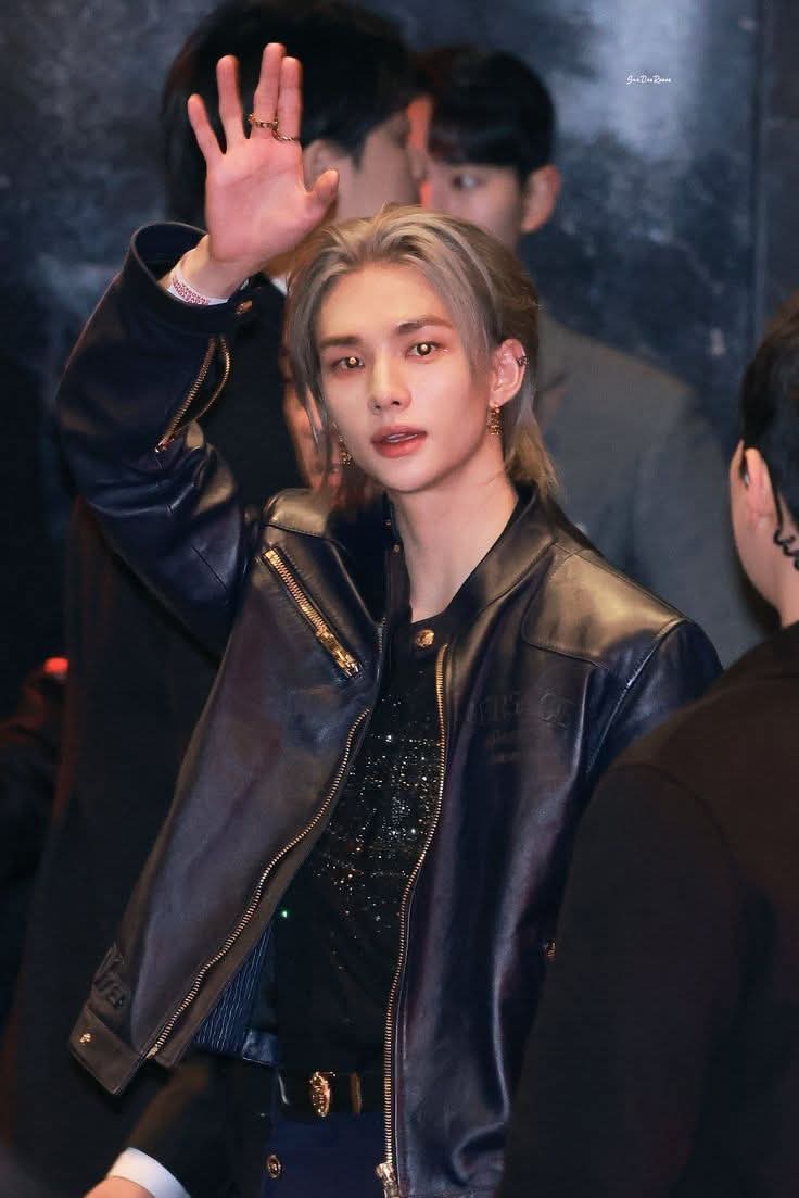 A moment captured by Hyunjin (Stray Kids)'s fan