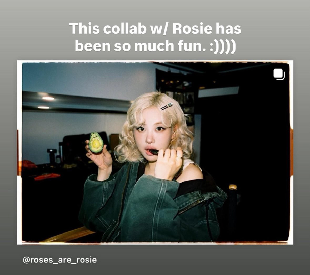 A moment captured by ROSÉ (BLACKPINK)'s fan