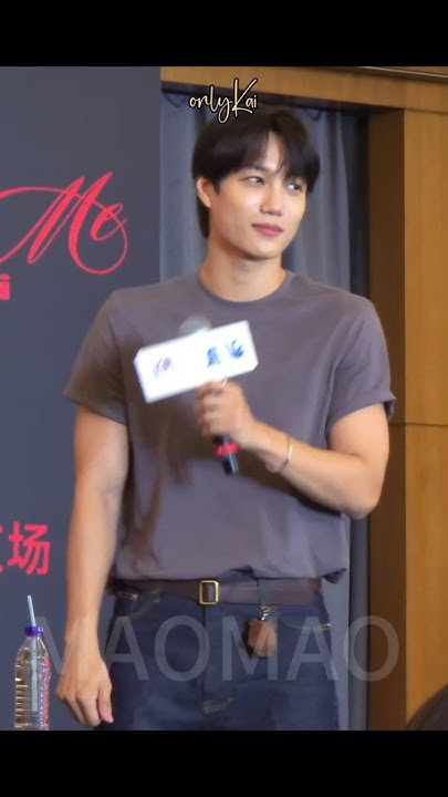 Behind-the-scenes cut of Kai (EXO)