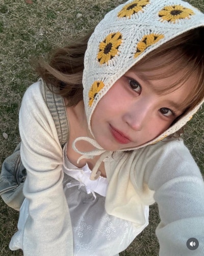 Momen yang diabadikan oleh penggemar Song Hayoung (fromis_9)