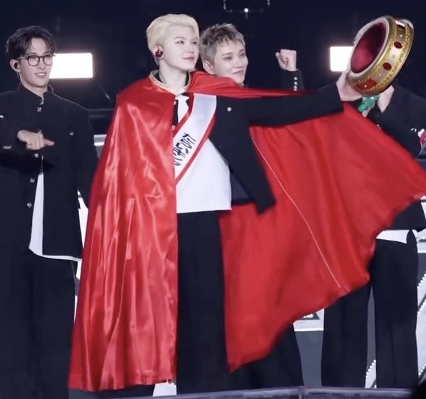 Recent activity shot of Woozi (SEVENTEEN)