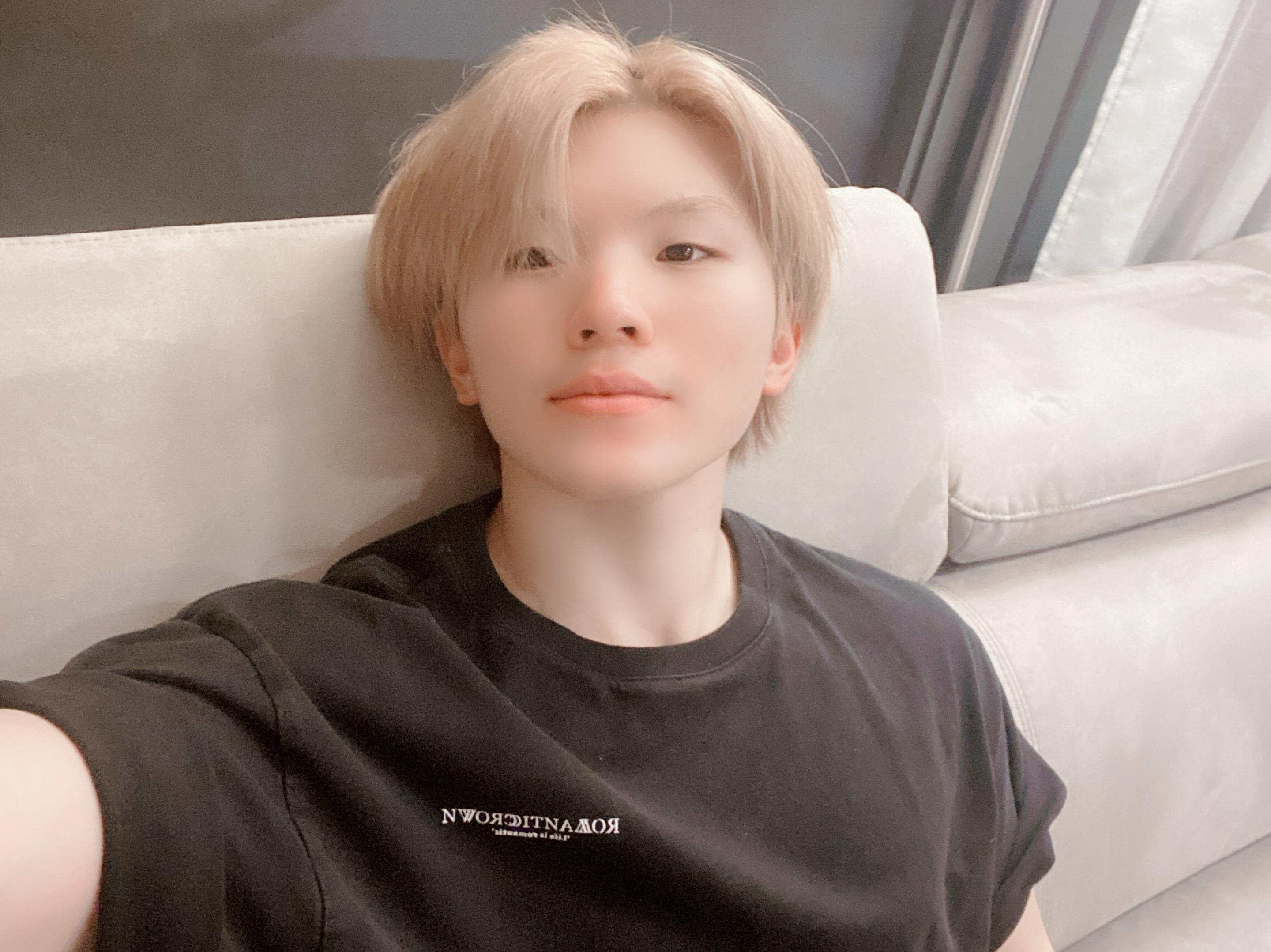 Recent activity shot of Woozi (SEVENTEEN)