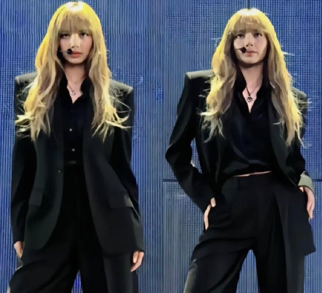 Momen yang diabadikan oleh penggemar Lisa (BLACKPINK)