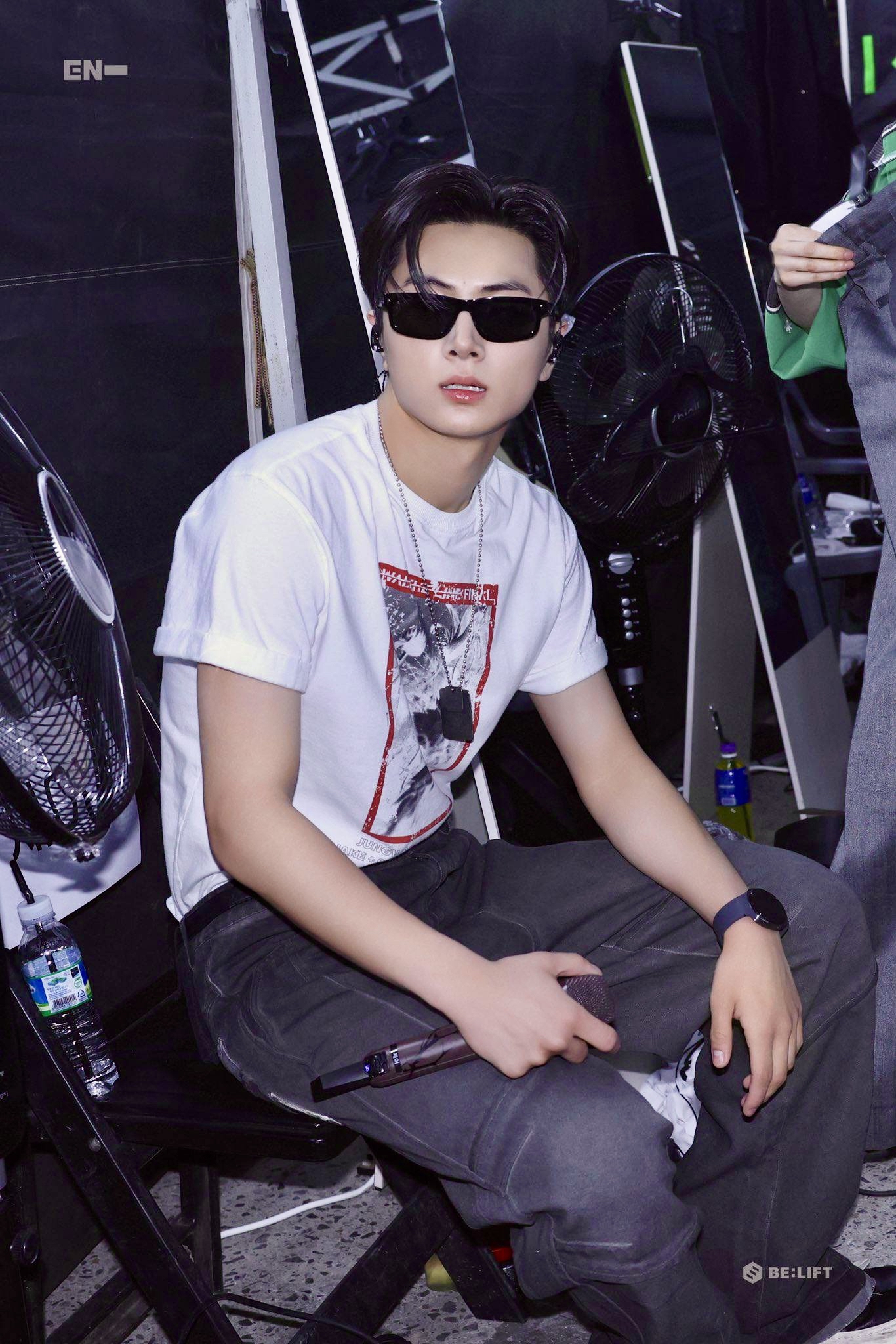 Momen yang diabadikan oleh penggemar Jay (ENHYPEN)