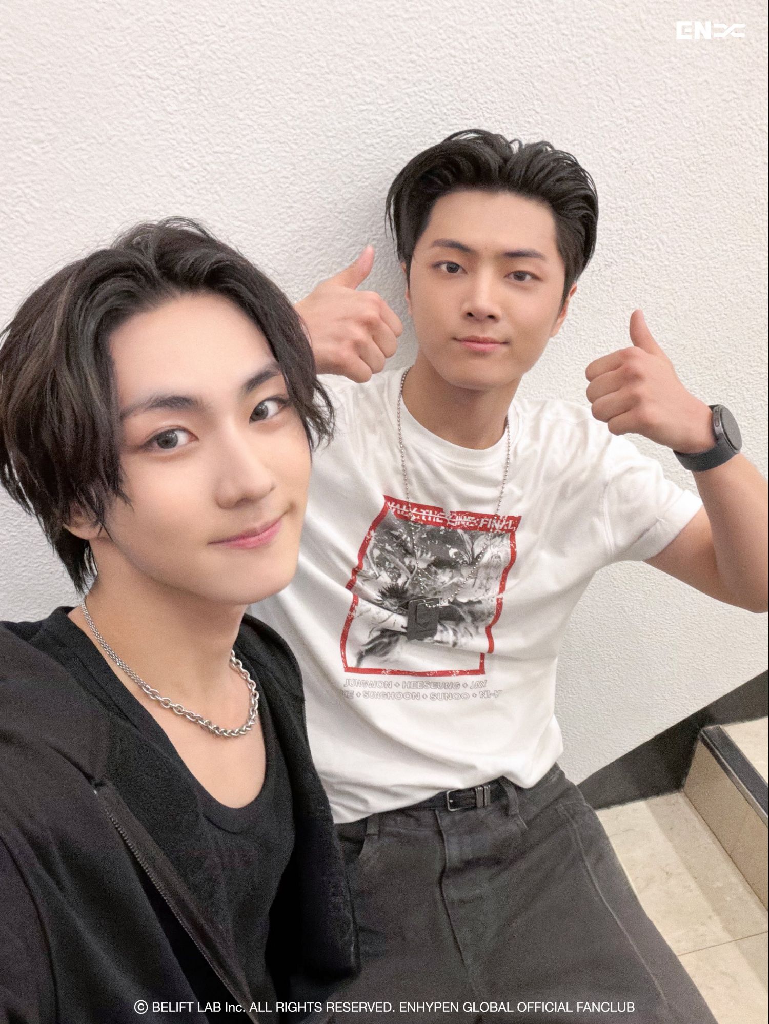 A moment captured by Jay (ENHYPEN)'s fan