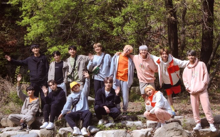 A moment captured by SEVENTEEN's fan