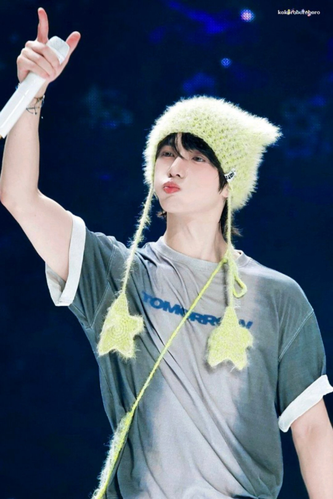 A moment captured by Beomgyu (TOMORROW X TOGETHER)'s fan