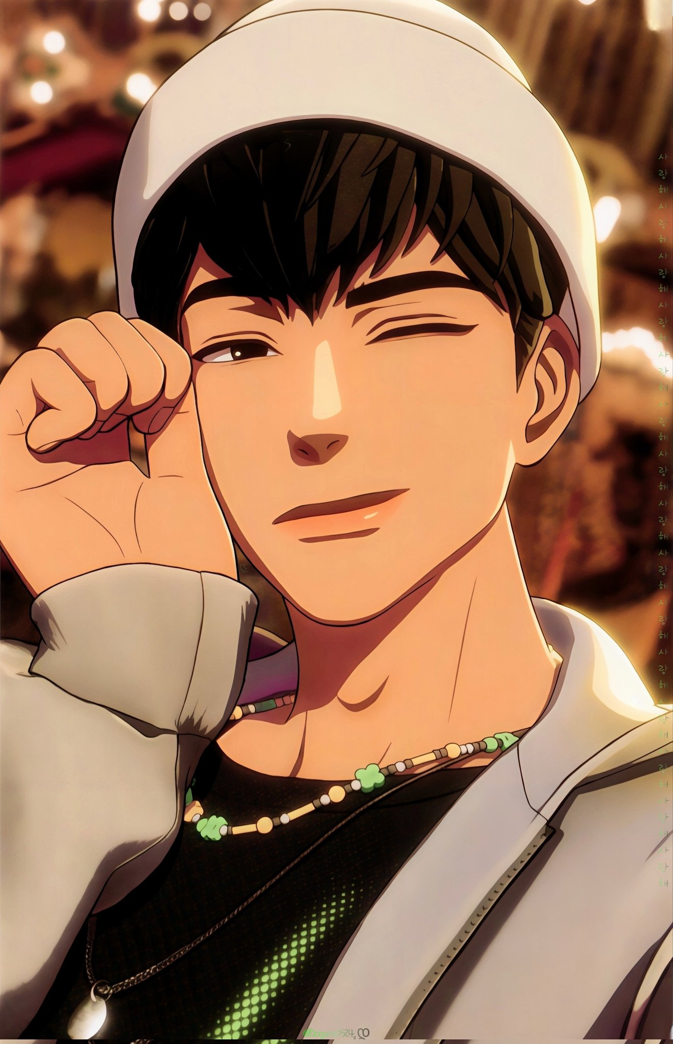 A moment captured by Hamin (PLAVE)'s fan