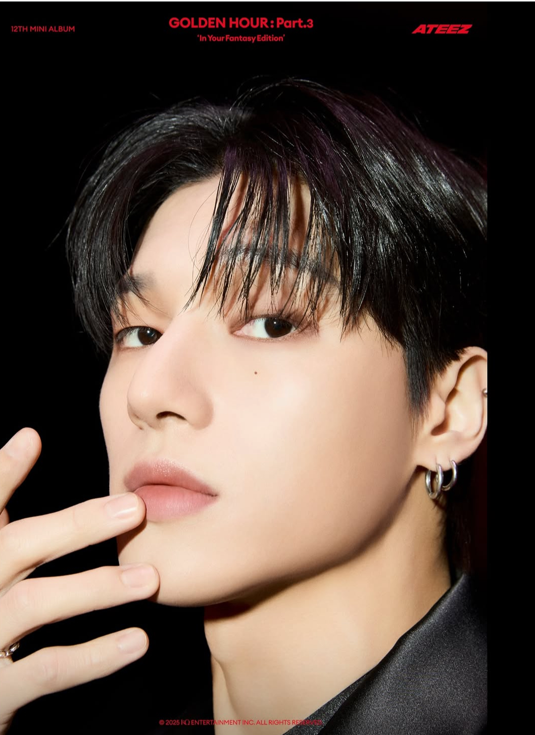 Behind-the-scenes cut of Wooyoung (ATEEZ)