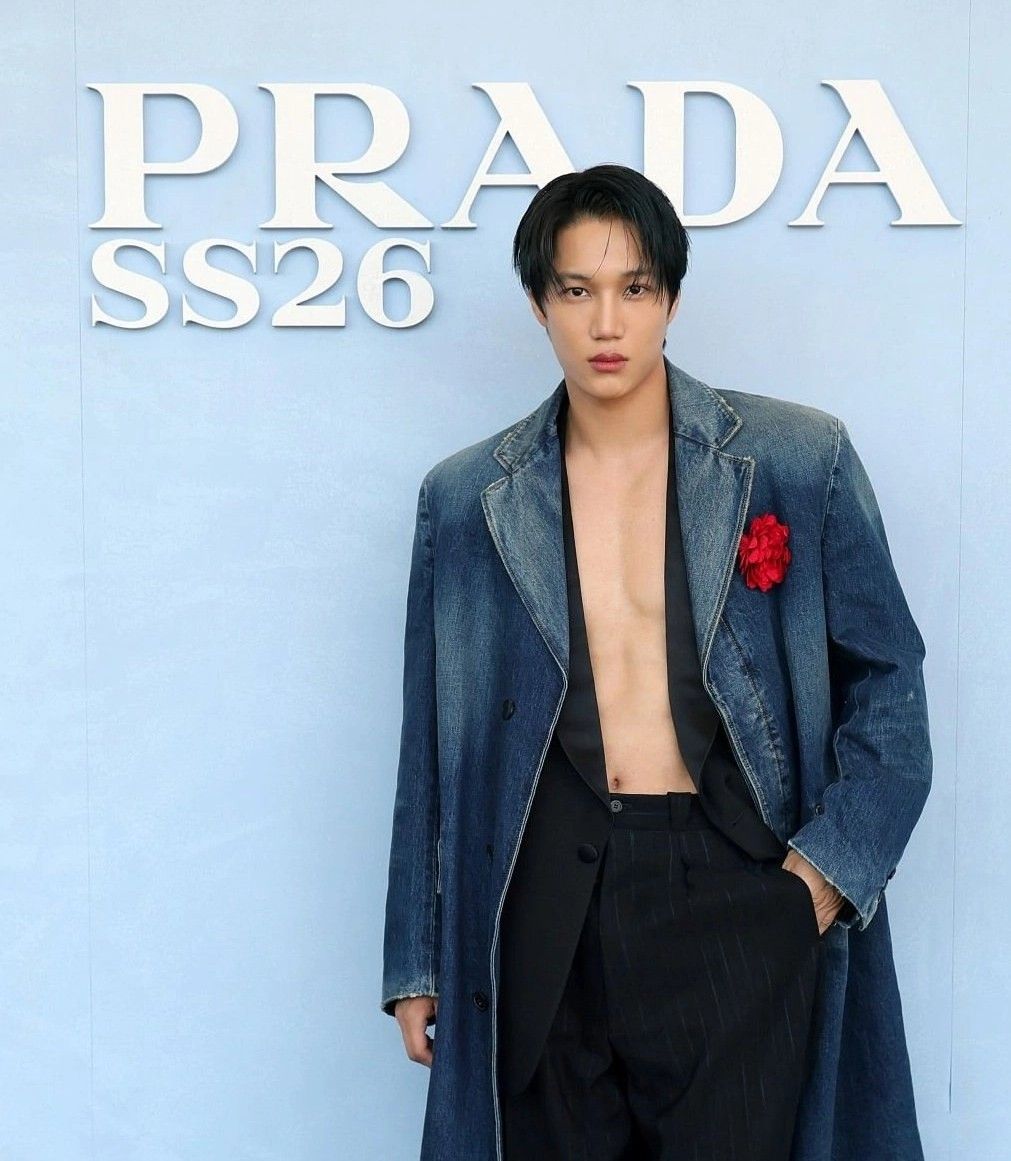Momen yang diabadikan oleh penggemar Kai (EXO)