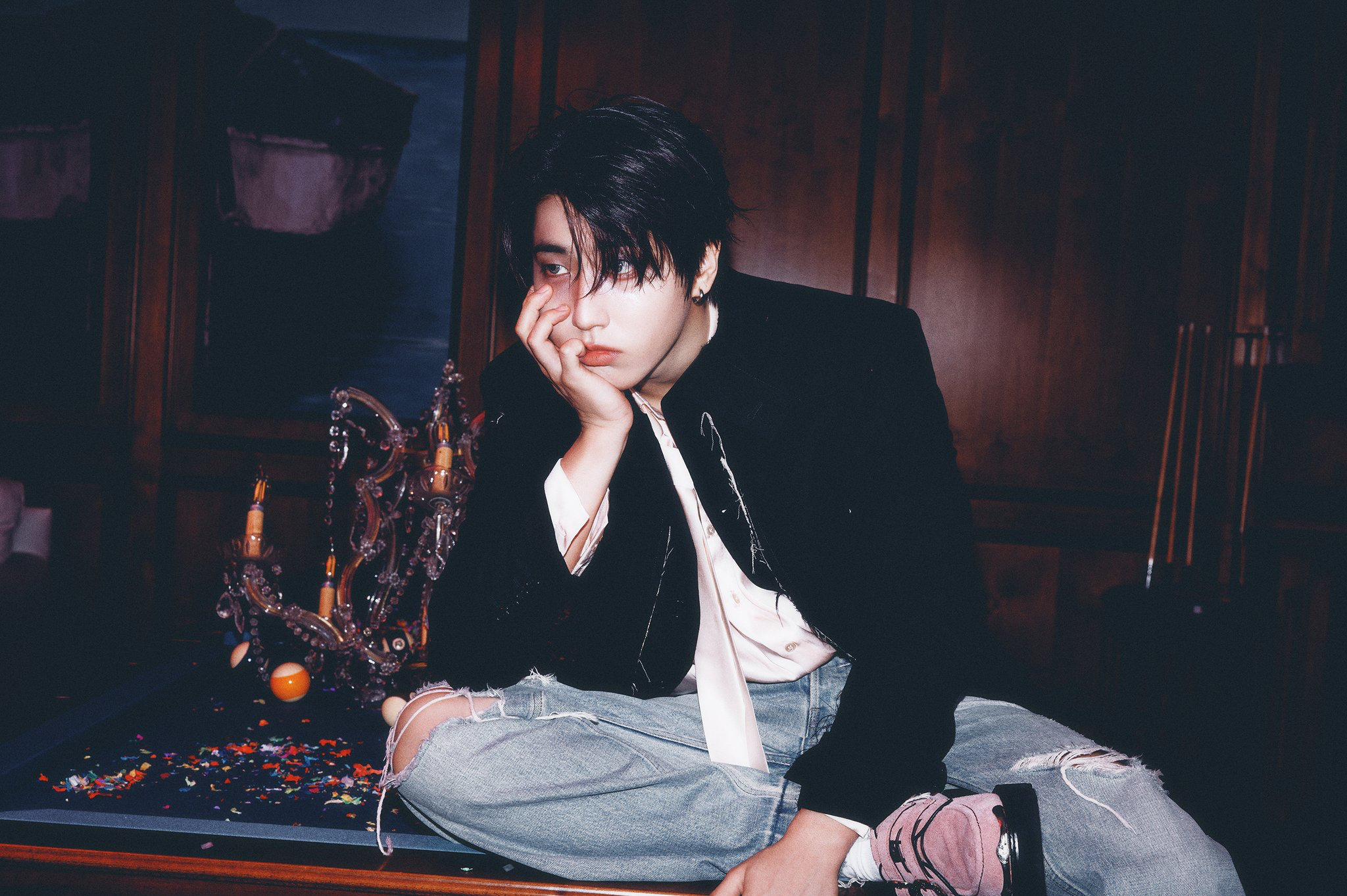 A moment captured by HAN (Stray Kids)'s fan