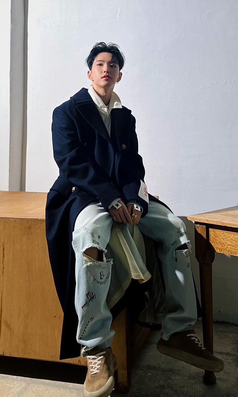 Recent activity shot of Hoshi (SEVENTEEN)