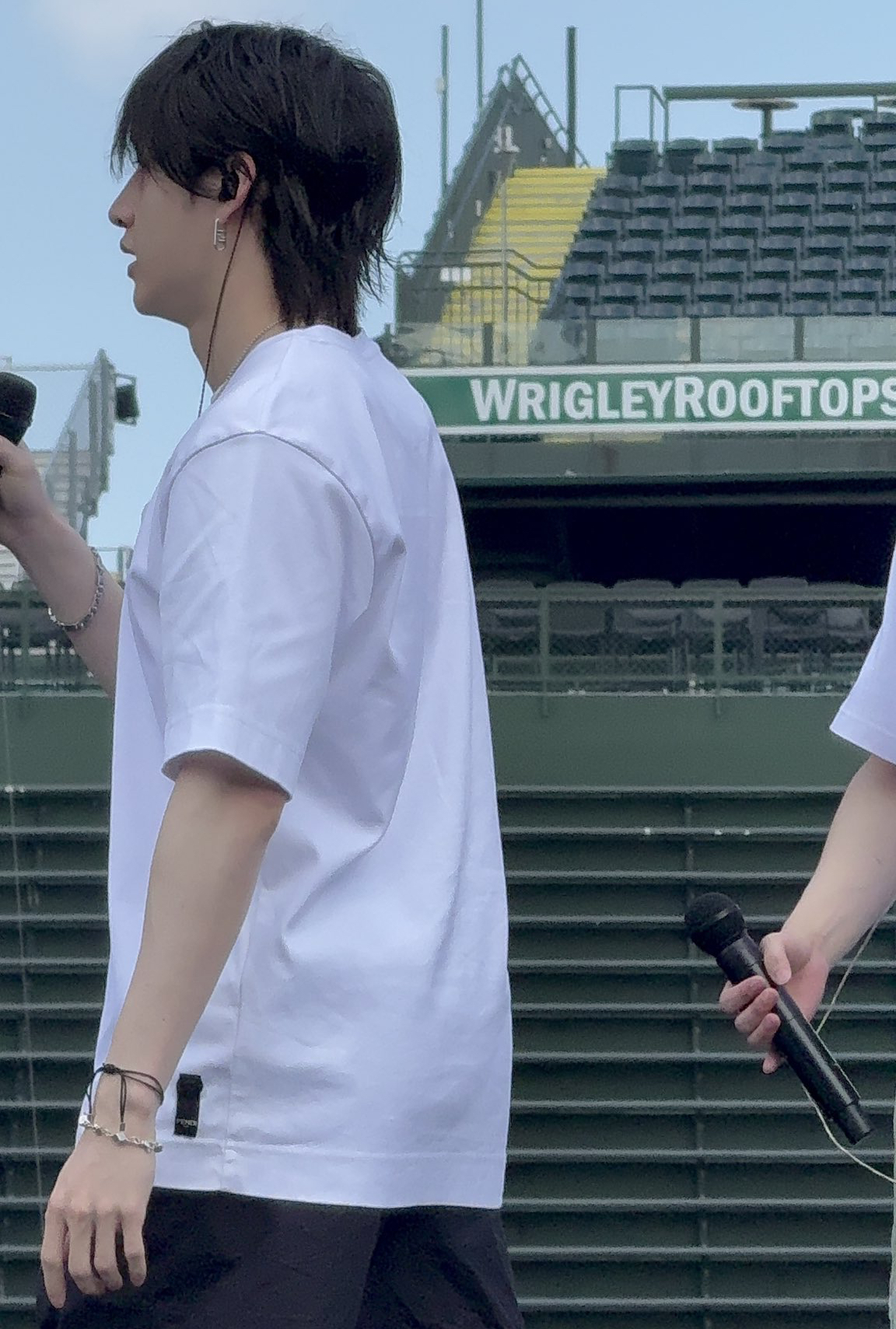 Recent activity shot of Bang Chan (Stray Kids)