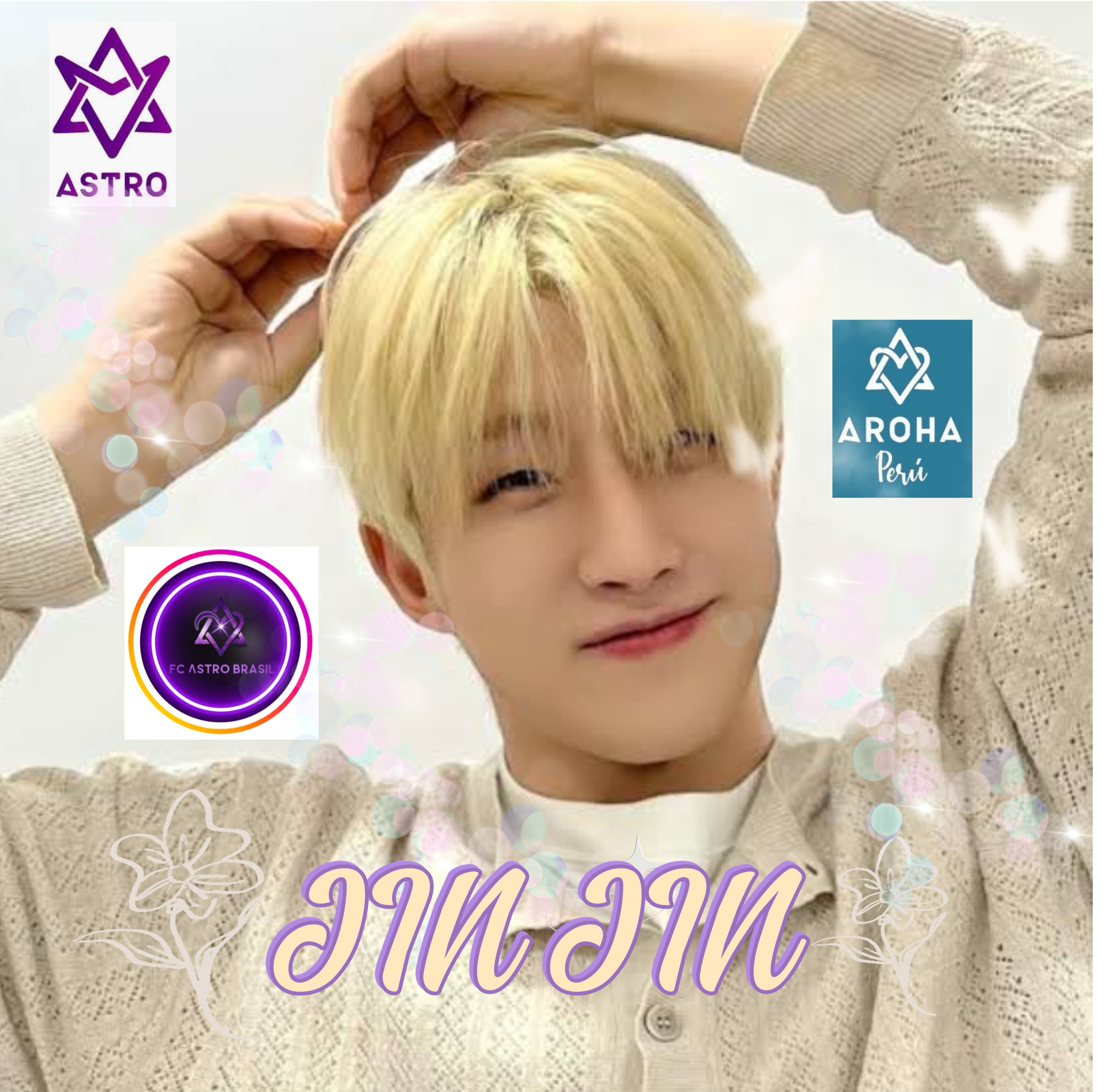 A moment captured by Jinjin (ASTRO)'s fan