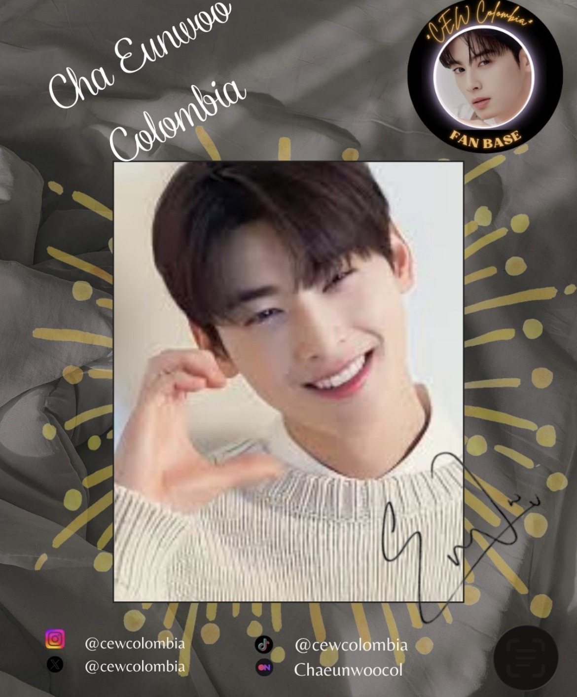 A moment captured by Eunwoo (ASTRO)'s fan