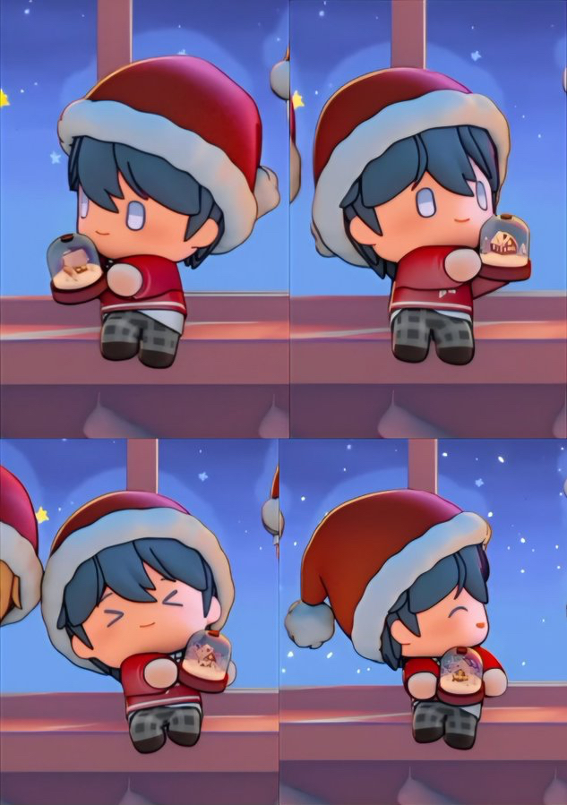 A moment captured by Yejun (PLAVE)'s fan