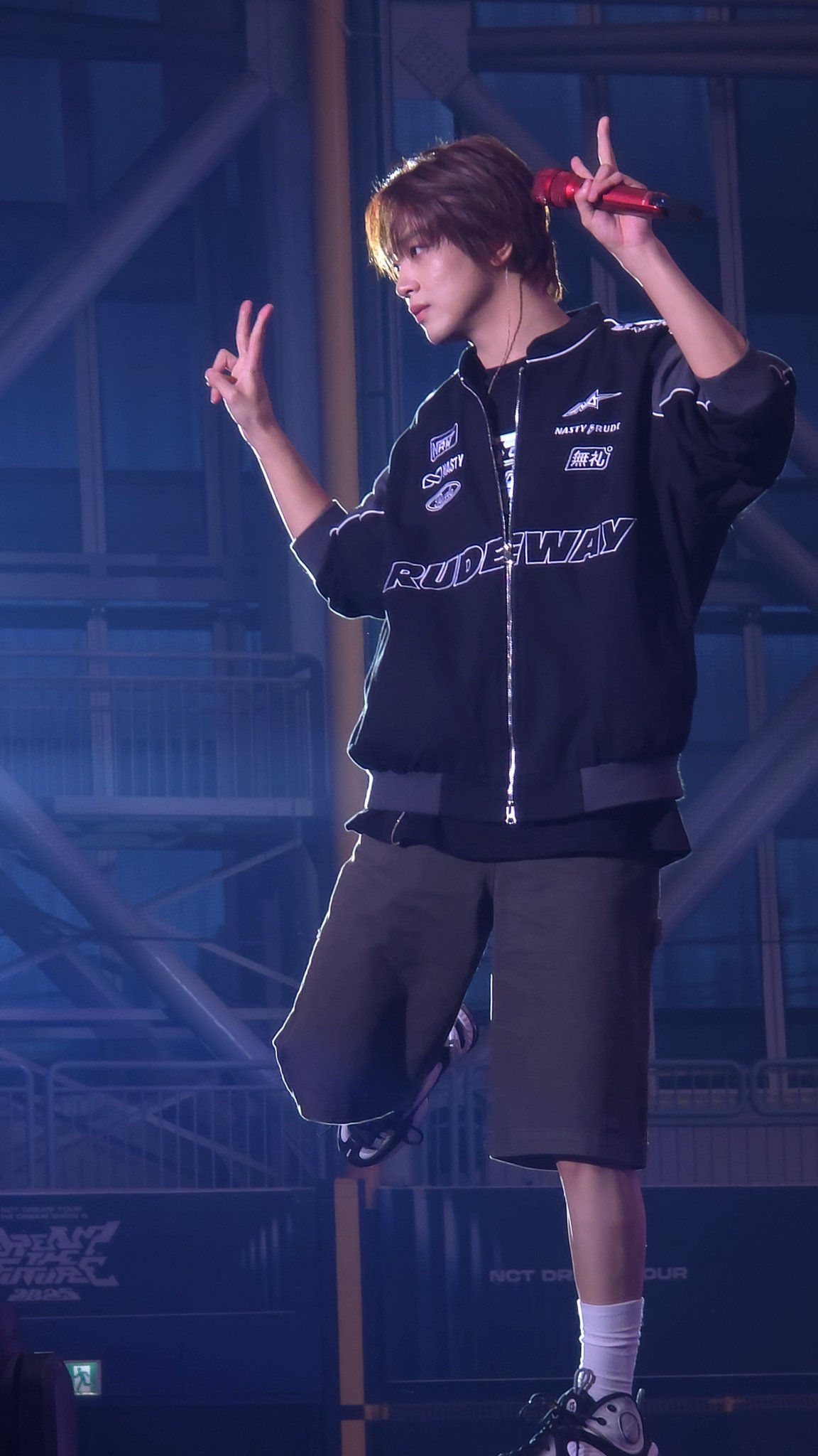 Behind-the-scenes cut of Haechan (NCT 127, NCT DREAM)